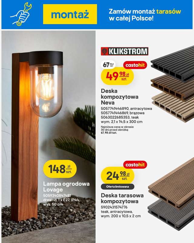 Castorama - gazetka promocyjna Ogród od wtorku 07.04 do wtorku 21.04 - strona 31