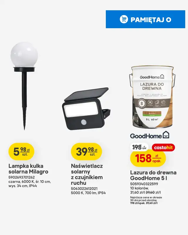 Castorama - gazetka promocyjna Ogród od wtorku 07.04 do wtorku 21.04 - strona 38