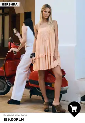 Bershka - gazetka promocyjna SUKIENKI od 115 PLN od poniedziałku 06.04  - strona 3