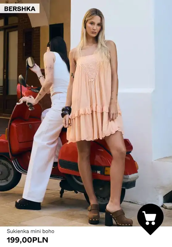 Bershka - gazetka promocyjna SUKIENKI od 115 PLN od poniedziałku 06.04  - strona 3