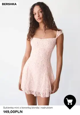 Bershka - gazetka promocyjna SUKIENKI od 115 PLN od poniedziałku 06.04  - strona 9