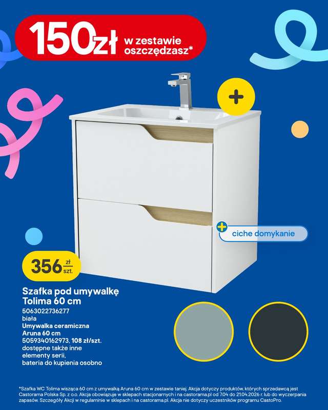Castorama - gazetka promocyjna Łazienka i kuchnia od wtorku 07.04 do wtorku 21.04 - strona 3