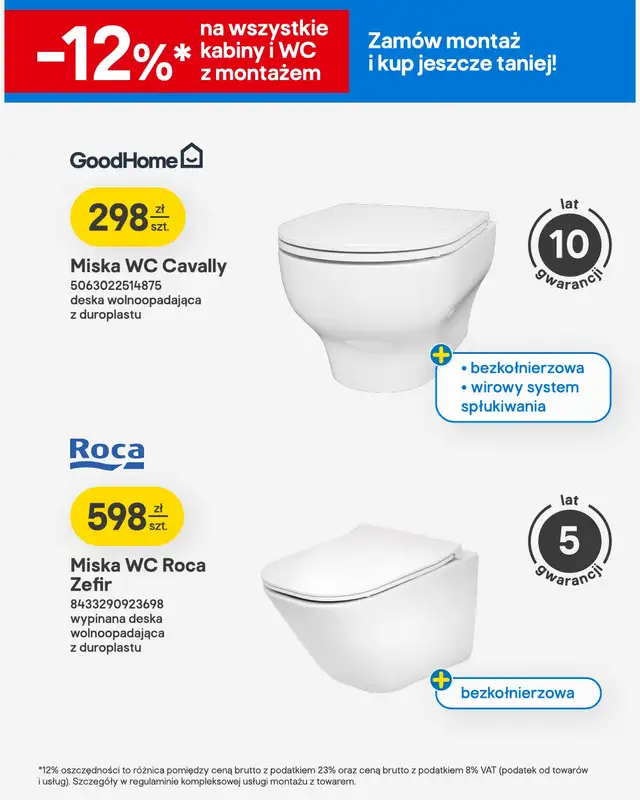 Castorama - gazetka promocyjna Łazienka i kuchnia od wtorku 07.04 do wtorku 21.04 - strona 9