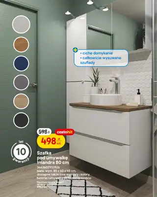 Castorama - gazetka promocyjna Łazienka i kuchnia od wtorku 07.04 do wtorku 21.04 - strona 4