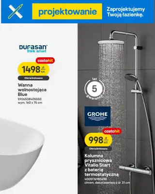 Castorama - gazetka promocyjna Łazienka i kuchnia od wtorku 07.04 do wtorku 21.04 - strona 6