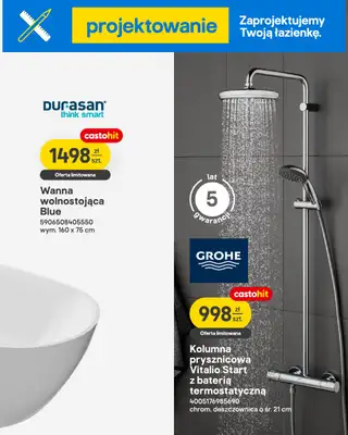 Castorama - gazetka promocyjna Łazienka i kuchnia od wtorku 07.04 do wtorku 21.04 - strona 6