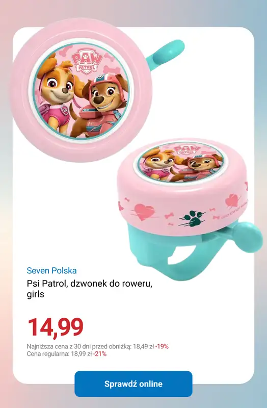 Smyk - gazetka promocyjna Do -30% na rowerki, hulajnogi, akcesoria od piątku 03.04 do poniedziałku 13.04 - strona 8