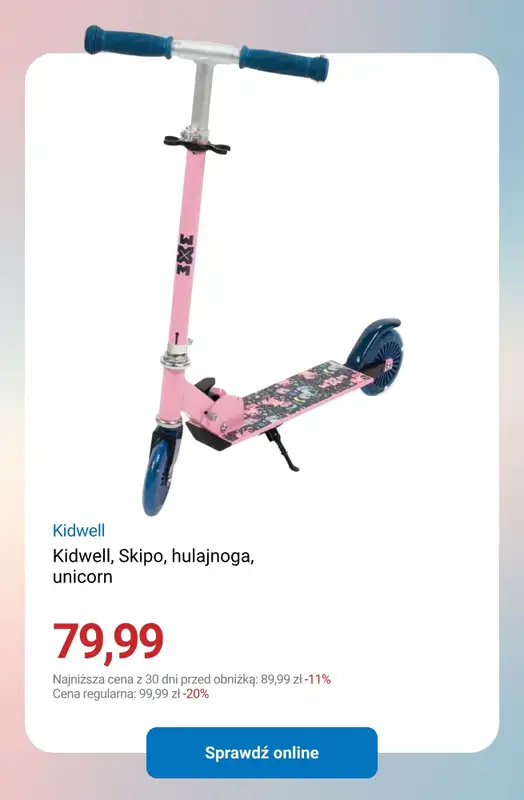 Smyk - gazetka promocyjna Do -30% na rowerki, hulajnogi, akcesoria   - strona 3