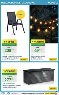 ERLI - gazetka promocyjna Hity do ogrodu i na balkon do – 54%! od poniedziałku 06.04 do niedzieli 12.04 - strona 6