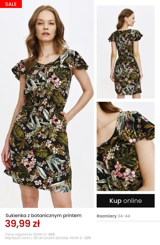 Top Secret - gazetka promocyjna Sukienki z wyprzedaży od 39,99 zł   - strona 2