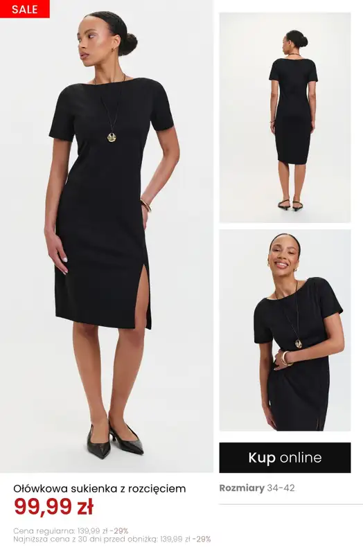 Top Secret - gazetka promocyjna Sukienki z wyprzedaży od 39,99 zł od piątku 03.04 do poniedziałku 13.04 - strona 9