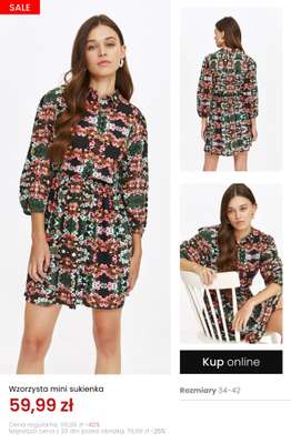 Top Secret - gazetka promocyjna Sukienki z wyprzedaży od 39,99 zł od piątku 03.04 do poniedziałku 13.04 - strona 5