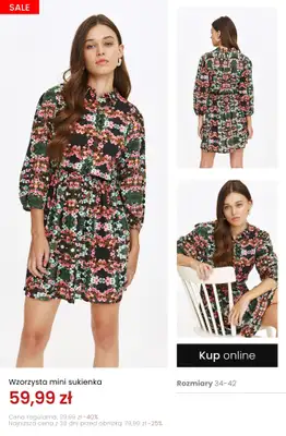 Top Secret - gazetka promocyjna Sukienki z wyprzedaży od 39,99 zł od piątku 03.04 do poniedziałku 13.04 - strona 5