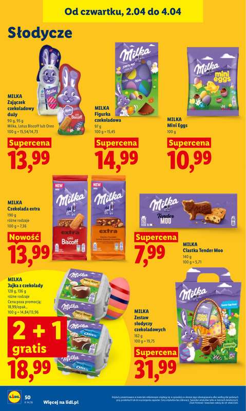 Lidl - gazetka promocyjna Oferta od czwartku od czwartku 02.04 do soboty 04.04 - strona 56