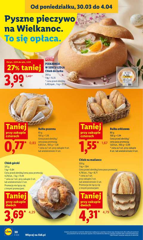 Lidl - gazetka promocyjna Oferta od czwartku od czwartku 02.04 do soboty 04.04 - strona 36