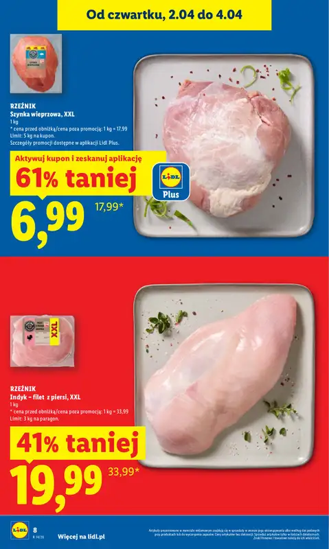Lidl - gazetka promocyjna Oferta od czwartku od czwartku 02.04 do soboty 04.04 - strona 8