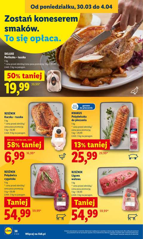 Lidl - gazetka promocyjna Oferta od czwartku od czwartku 02.04 do soboty 04.04 - strona 42