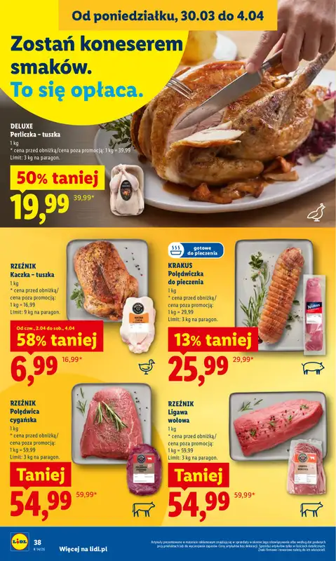 Lidl - gazetka promocyjna Oferta od czwartku od czwartku 02.04 do soboty 04.04 - strona 42