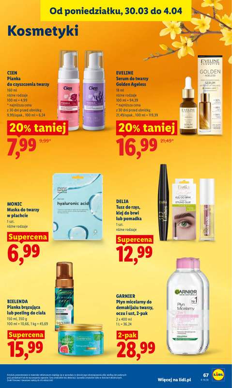 Lidl - gazetka promocyjna Oferta od czwartku od czwartku 02.04 do soboty 04.04 - strona 73
