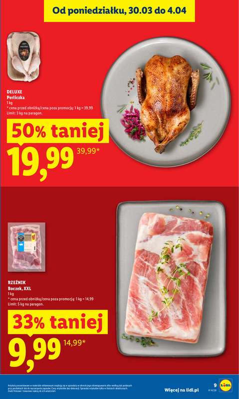 Lidl - gazetka promocyjna Oferta od czwartku od czwartku 02.04 do soboty 04.04 - strona 9