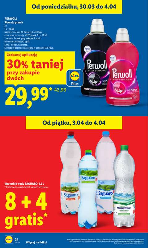 Lidl - gazetka promocyjna Oferta od czwartku od czwartku 02.04 do soboty 04.04 - strona 24
