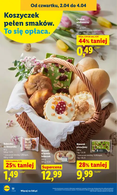Lidl - gazetka promocyjna Oferta od czwartku od czwartku 02.04 do soboty 04.04 - strona 38