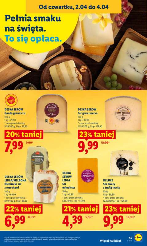 Lidl - gazetka promocyjna Oferta od czwartku od czwartku 02.04 do soboty 04.04 - strona 51