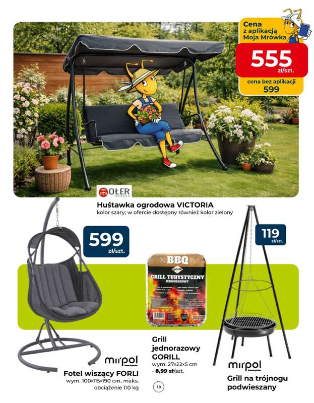 PSB Mrówka - gazetka promocyjna Gazetka od czwartku 09.04 do soboty 18.04 - strona 10