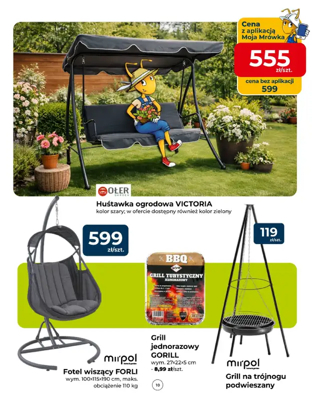 PSB Mrówka - gazetka promocyjna Gazetka od czwartku 09.04 do soboty 18.04 - strona 10