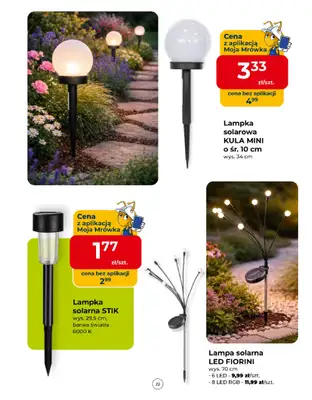 PSB Mrówka - gazetka promocyjna Gazetka od czwartku 09.04 do soboty 18.04 - strona 22