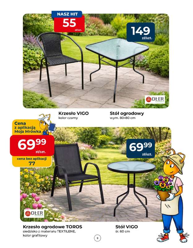 PSB Mrówka - gazetka promocyjna Gazetka od czwartku 09.04 do soboty 18.04 - strona 9