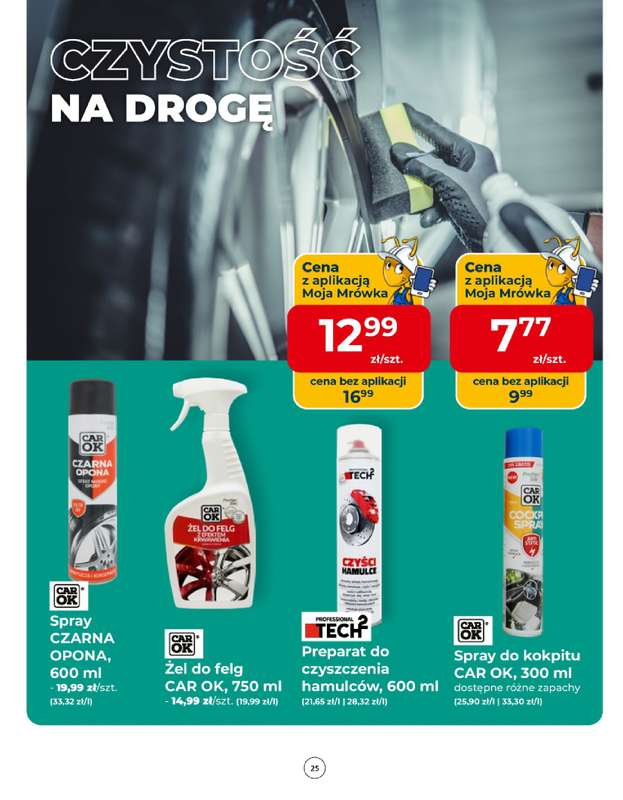 PSB Mrówka - gazetka promocyjna Gazetka od czwartku 09.04 do soboty 18.04 - strona 25