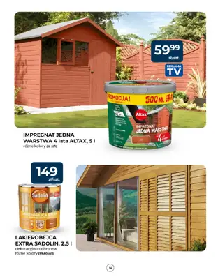 PSB Mrówka - gazetka promocyjna Gazetka od czwartku 09.04 do soboty 18.04 - strona 14