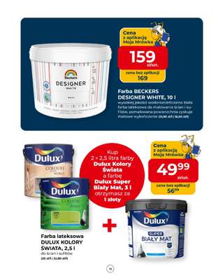 PSB Mrówka - gazetka promocyjna Gazetka od czwartku 09.04 do soboty 18.04 - strona 18