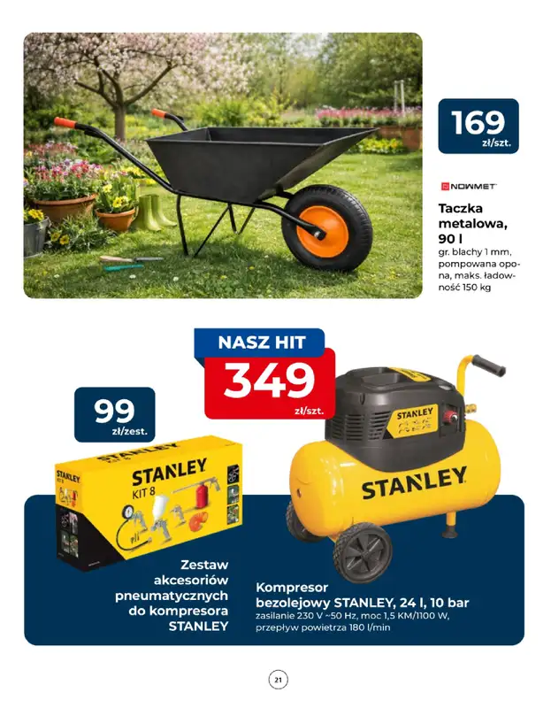 PSB Mrówka - gazetka promocyjna Gazetka od czwartku 09.04 do soboty 18.04 - strona 21