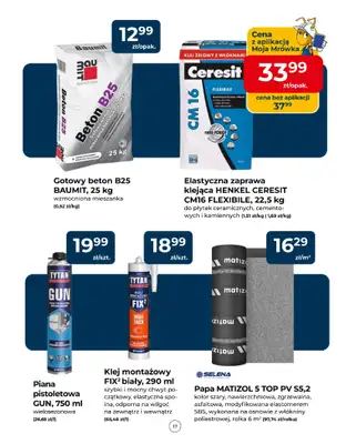 PSB Mrówka - gazetka promocyjna Gazetka od czwartku 09.04 do soboty 18.04 - strona 17