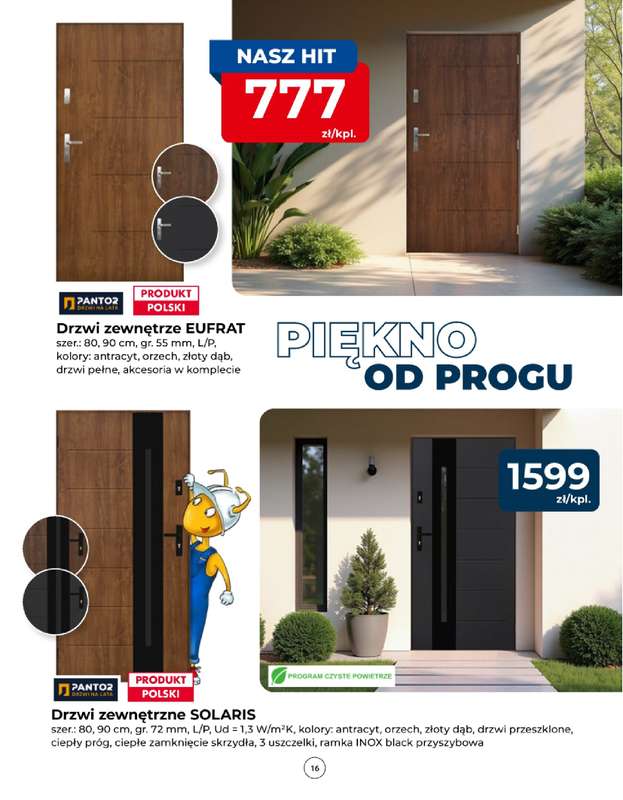 PSB Mrówka - gazetka promocyjna Gazetka od czwartku 09.04 do soboty 18.04 - strona 16