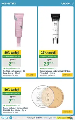 ERLI - gazetka promocyjna Codzienne zakupy taniej do – 80% na ERLI! od poniedziałku 06.04 do niedzieli 12.04 - strona 5