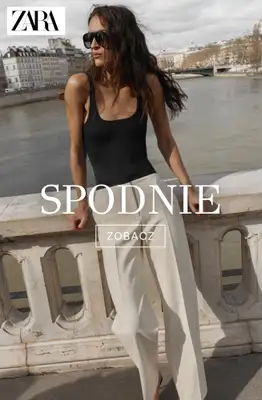 Zara - gazetka promocyjna Spodnie damskie od soboty 04.04 