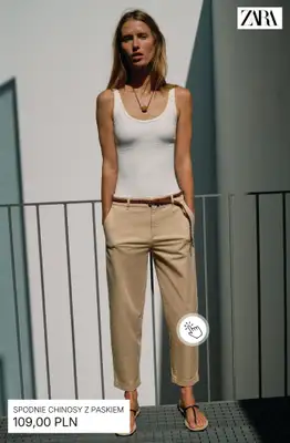 Zara - gazetka promocyjna Spodnie damskie od soboty 04.04  - strona 6