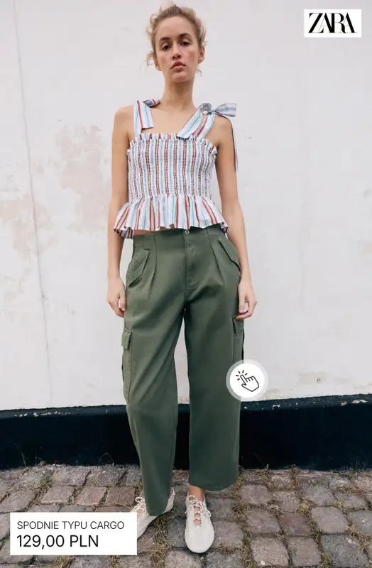 Zara - gazetka promocyjna Spodnie damskie od soboty 04.04  - strona 8