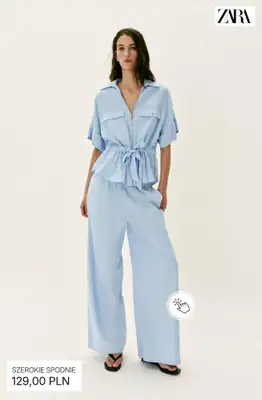 Zara - gazetka promocyjna Spodnie damskie od soboty 04.04  - strona 7