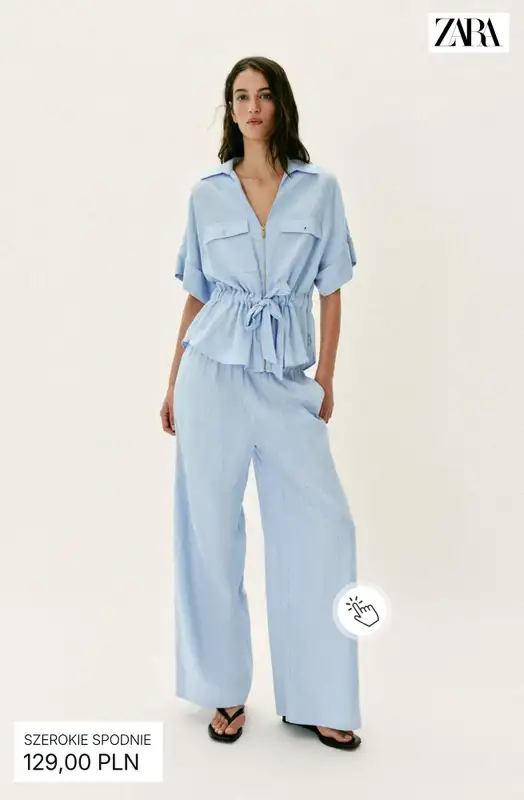 Zara - gazetka promocyjna Spodnie damskie od soboty 04.04  - strona 7