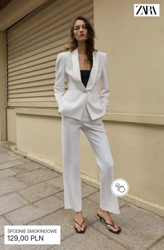 Zara - gazetka promocyjna Spodnie damskie od soboty 04.04  - strona 5