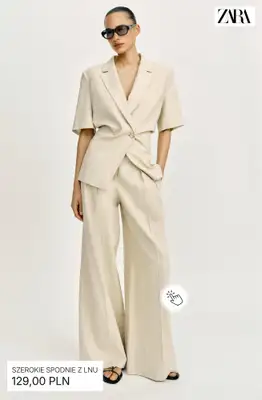 Zara - gazetka promocyjna Spodnie damskie od soboty 04.04  - strona 2