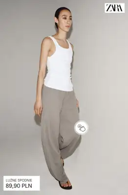 Zara - gazetka promocyjna Spodnie damskie od soboty 04.04  - strona 9