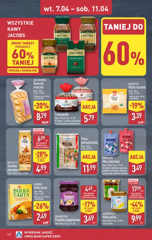 Aldi - gazetka promocyjna Pełny katalog! od wtorku 07.04 do soboty 11.04 - strona 10