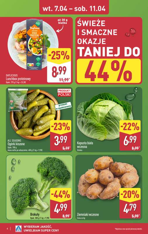 Aldi - gazetka promocyjna Pełny katalog! od wtorku 07.04 do soboty 11.04 - strona 4