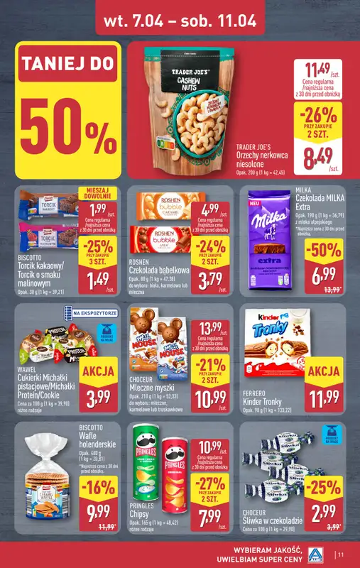 Aldi - gazetka promocyjna Pełny katalog! od wtorku 07.04 do soboty 11.04 - strona 11