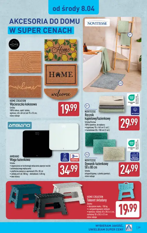 Aldi - gazetka promocyjna Pełny katalog! od wtorku 07.04 do soboty 11.04 - strona 29